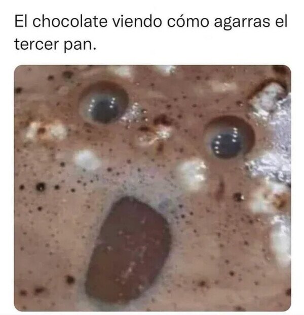 Otros - Hasta el chocolate sabe cómo me voy a poner