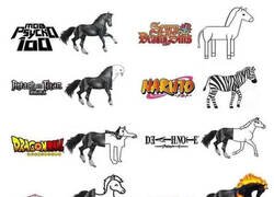 Enlace a Si los animes fueran caballos