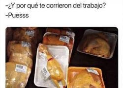 Enlace a Me echaron de la carnicería