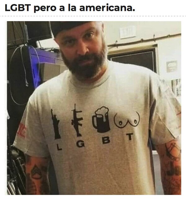 LGBT,libertad,americanos,cerveza,armas