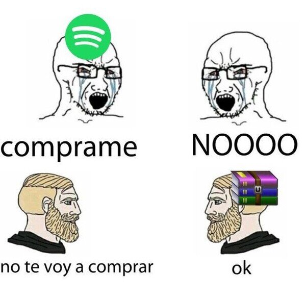 Meme_otros - Winrar no es tan pesado