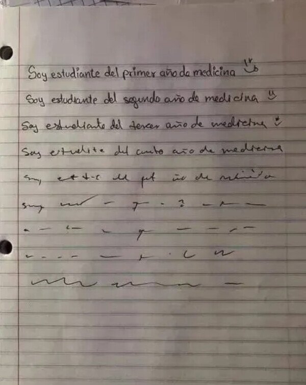 Otros - Acaba poniendo 'Paracetamol cada 8 horas'