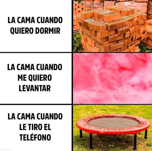 Meme_otros - Mi cama y sus distintas versiones