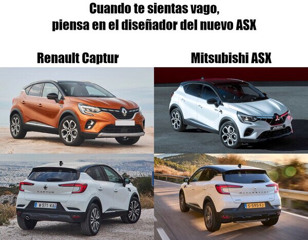 renault,captur,asx,mitsubishi,suv,copia,plagio,vago