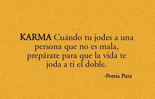 Meme_otros - El karma