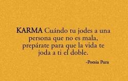 Enlace a El karma