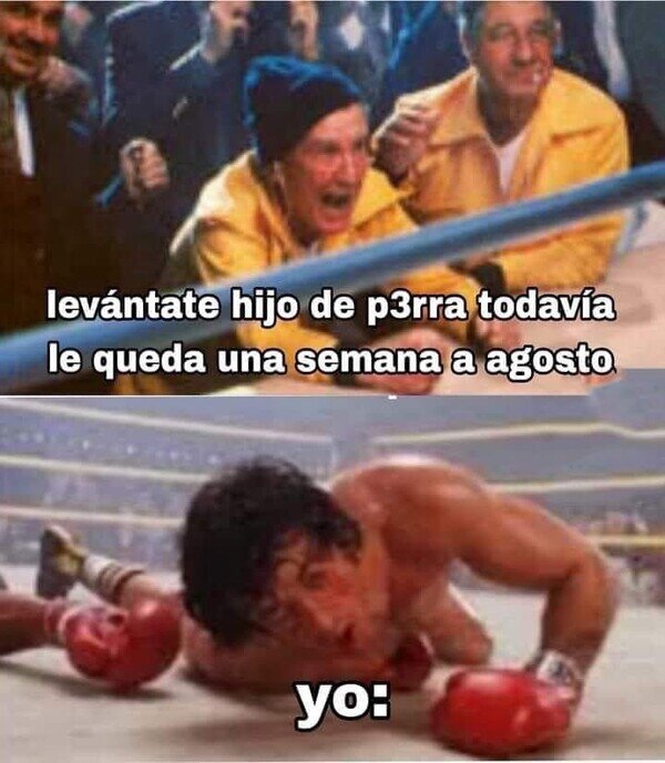 Meme_otros - Agosto y el calor me han matado