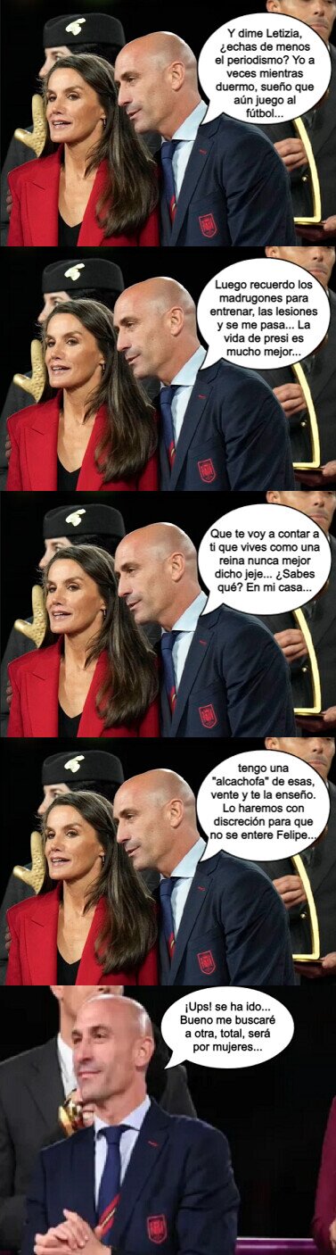 Otros - Rubiales simplemente siendo Rubiales...