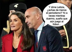 Enlace a Rubiales simplemente siendo Rubiales...