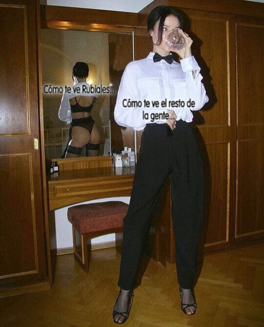 Meme_otros - El Rubiales te hace un escáner con la mirada...