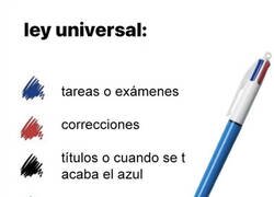 Enlace a La ley del bolígrafo de colores