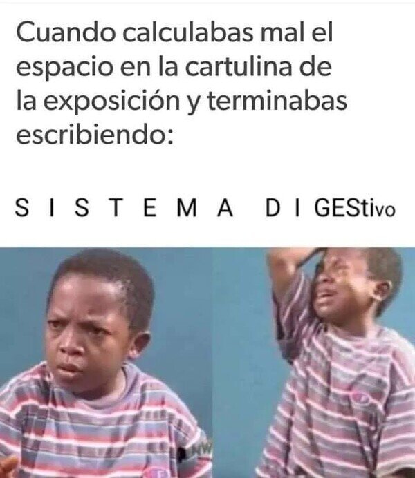 Meme_otros - Cálculos erróneos del espacio