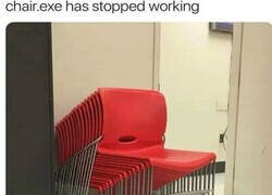 Enlace a Silla.exe dejó de funcionar