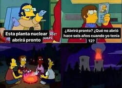 Enlace a Incongruencias temporales en Los Simpson