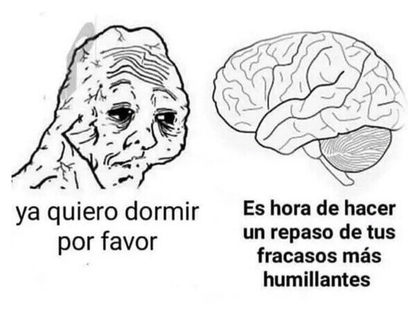 cerebro,momentos,humillantes,recordar,dormir