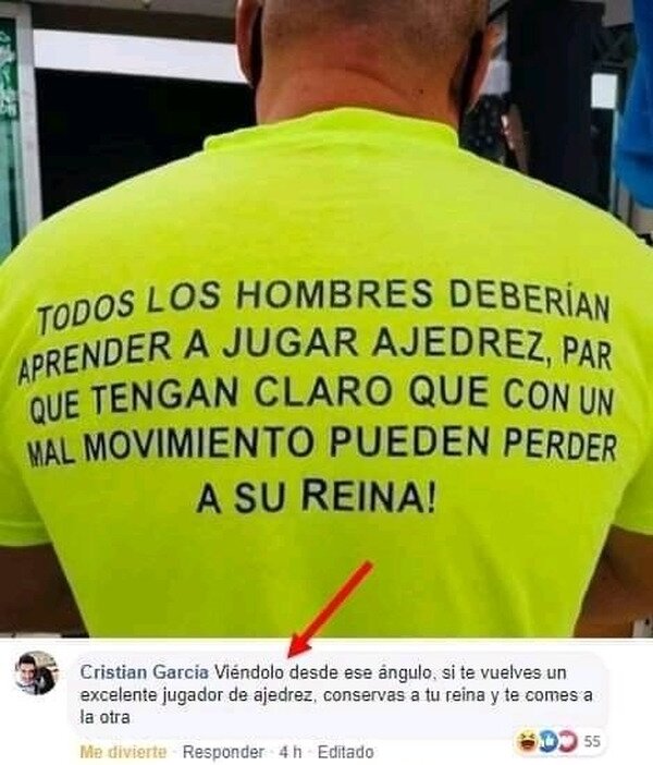 Meme_otros - Los hombres deberían aprender a jugar ajedrez