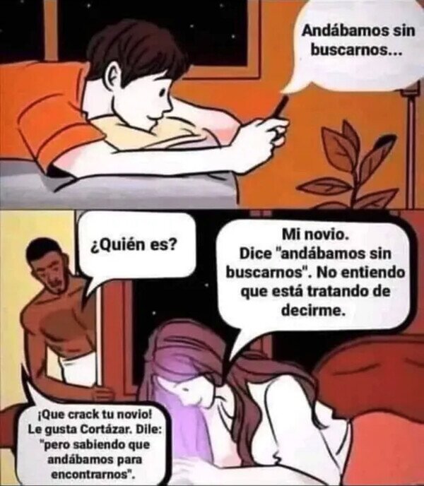 Cortázar,novio,chica,infiel,poeta