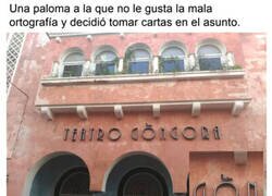 Enlace a La paloma tilde