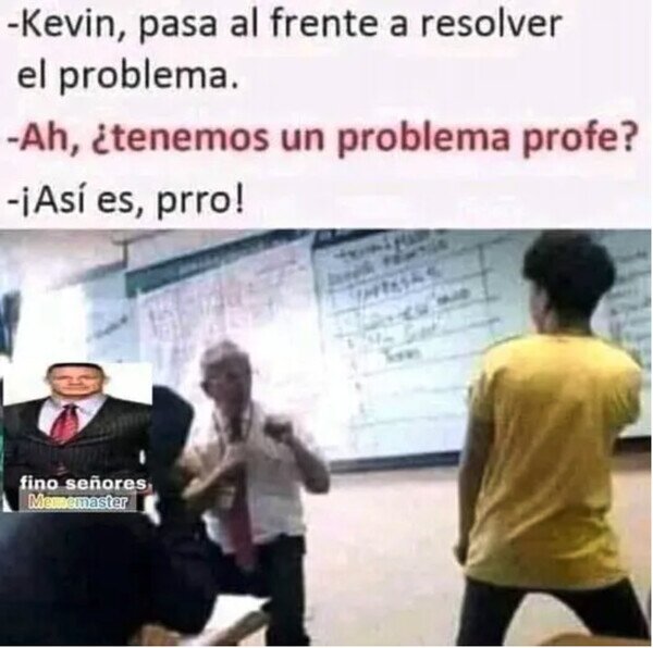 Otros - El profesor conflictivo