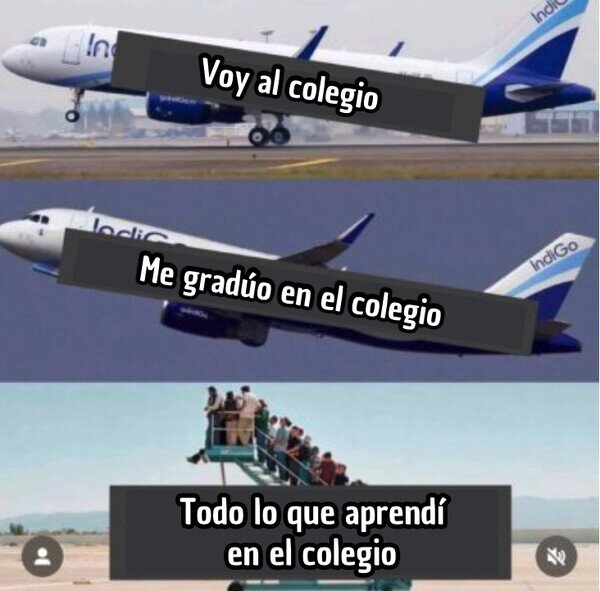 Meme_otros - Dejando atrás todo el aprendizaje