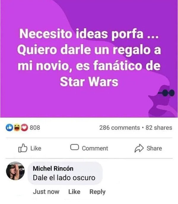 Otros - El mejor regalo, aun sin gustarte Star Wars