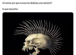 Enlace a No quieras que te dedique nada de lo que escucho