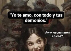 Enlace a Cuando le gustas a ella y a todos sus demonios