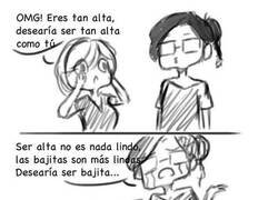 Enlace a Ser alta es lo mejor