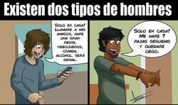 Enlace a Dos tipos de hombres
