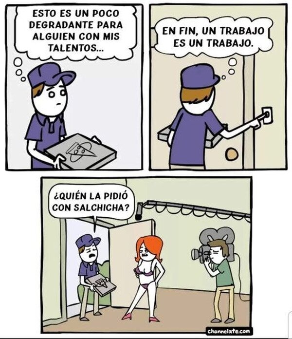Meme_otros - Un trabajo es una trabajo
