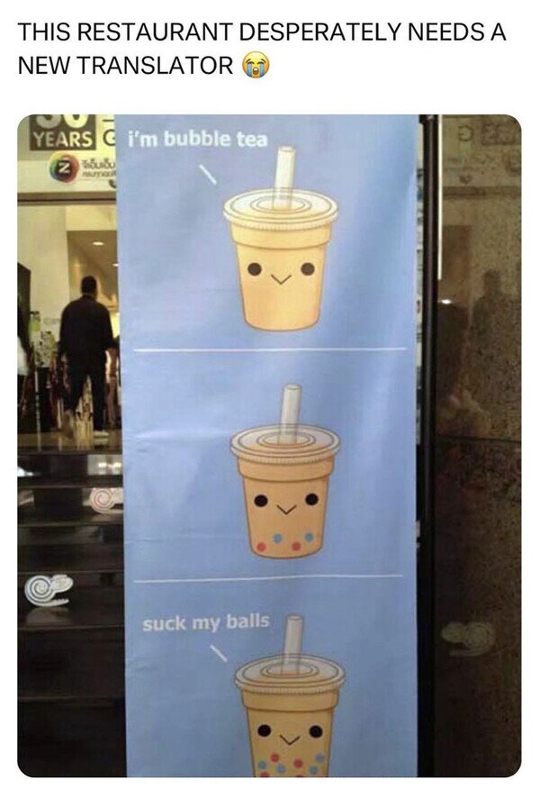 Meme_otros - Este restaurante necesita cambiar de traductor