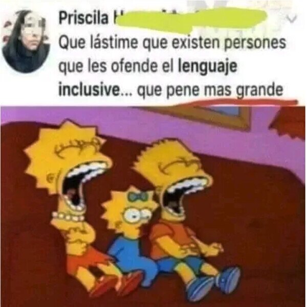 Meme_otros - El lenguaje inclusivo le jugó una mala pasade