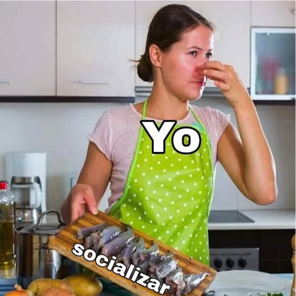yo,socializar,gustar,asco,pescado