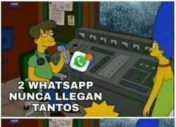 Enlace a Cuando te llegan dos whatsapps