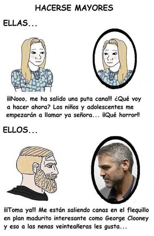 mayor,canas,diferencias,ellos,ellas,señora,madurito