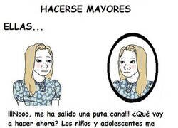 Enlace a Hacerse mayores ellas vs ellos...