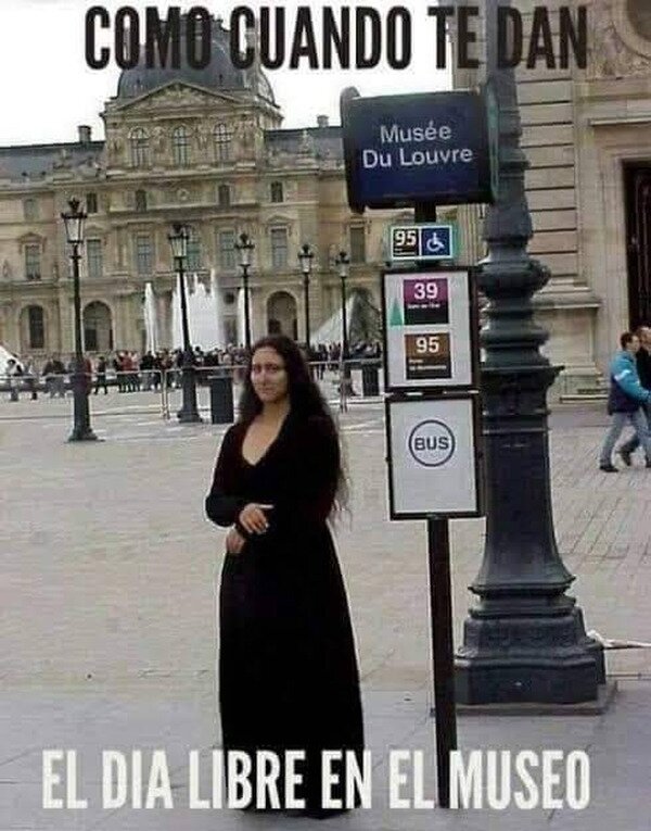 Meme_otros - La Mona Lisa hoy libra