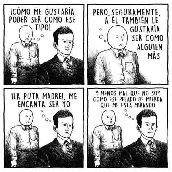 Meme_otros - A todos nos gustaría ser como alguien otro