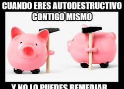 Enlace a Ese cerdito me representa...