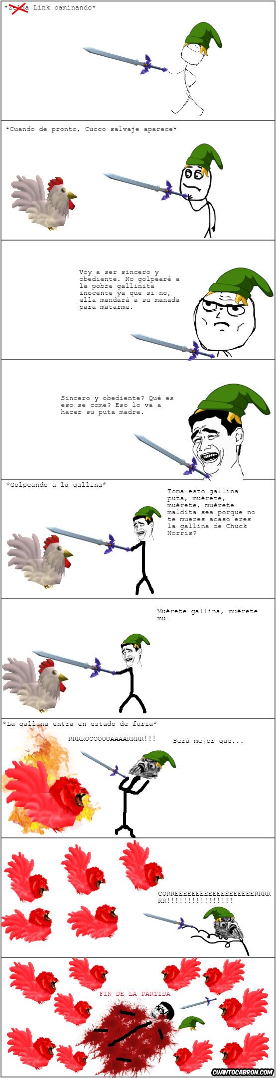 Yao - Gallinas con estados de furia