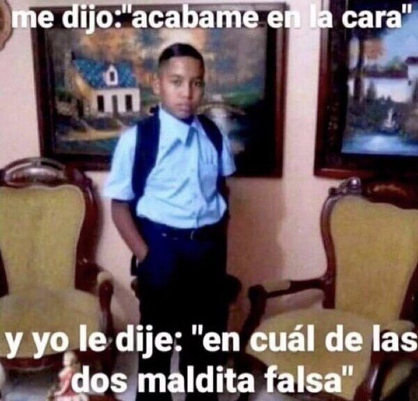 Meme_otros - Respondiendo a la falsa