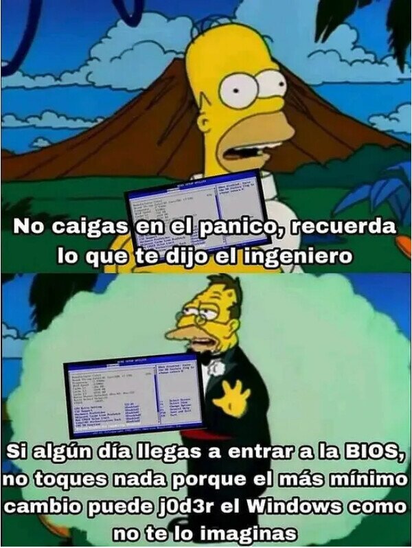 Meme_otros - Ser programador es un constante riesgo