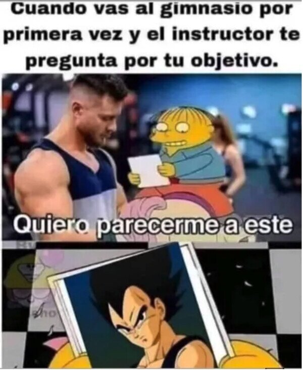 Meme_otros - Para lo que voy al gym