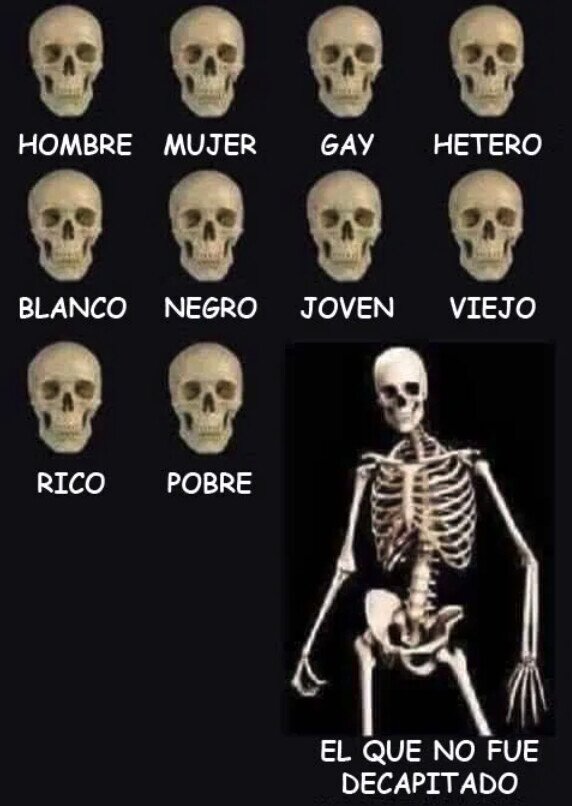 Meme_otros - Todos iguales, excepto...