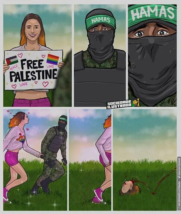Meme_otros - Mientras tanto, en un festival por la paz en Israel