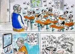 Enlace a Un profesor sin un pelo de tonto o sí...