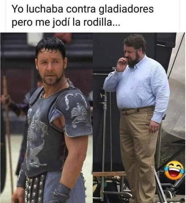 Meme_otros - Maldita rodilla...