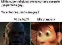 Enlace a Hasta Jesús reaccionó a eso