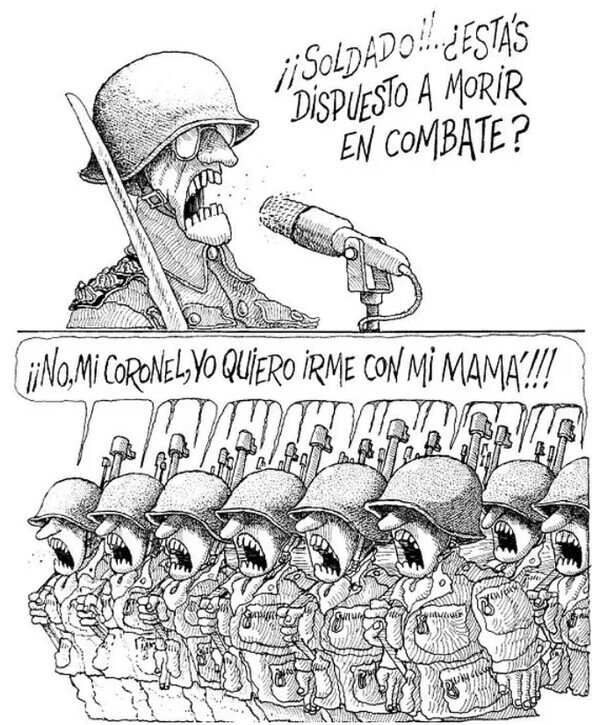 Meme_otros - Si el ejército estuviera compuesto por gente como yo