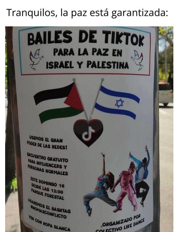 Meme_otros - Tiktokers reunidos por la paz
